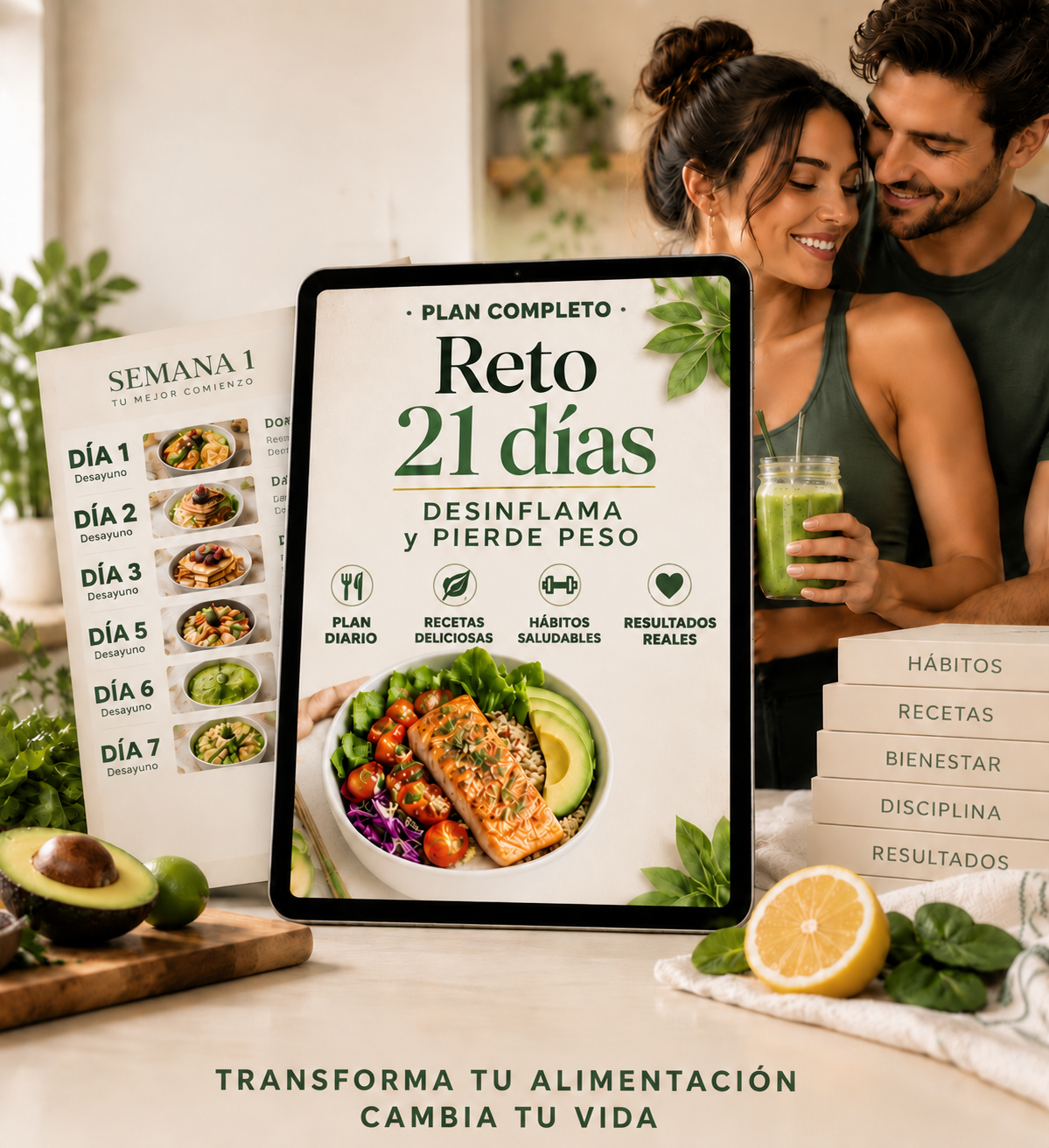 Reto 21 días: Desinflama y Pierde Peso